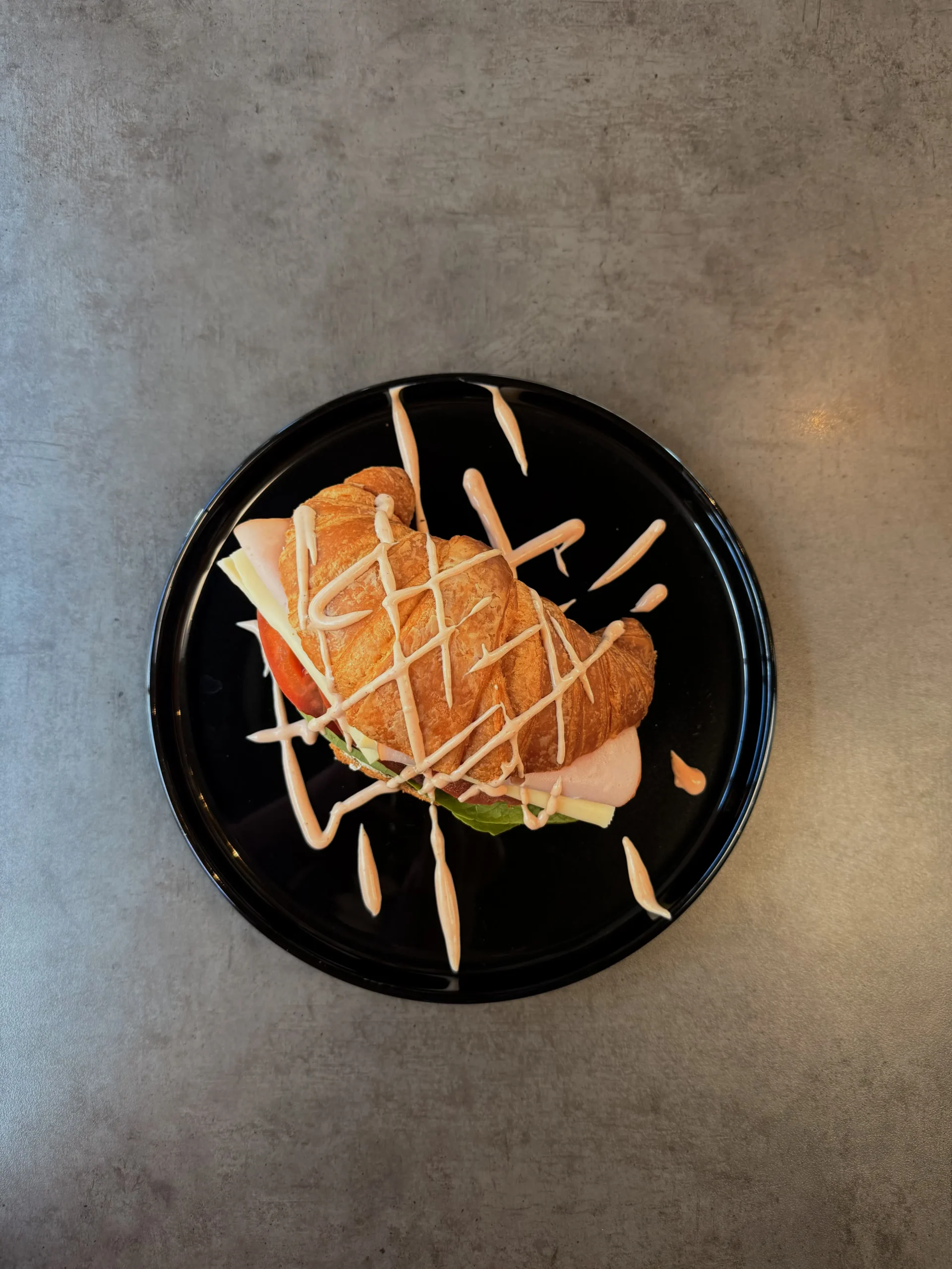 Savoury croissant